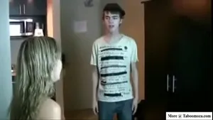 Belle-mère salope baise son beau-fils tabou MILF