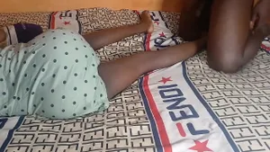 Femme de ménage black baisée par son patron blanc