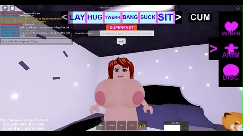 Salope Roblox devient futa et gicle partout en 3D