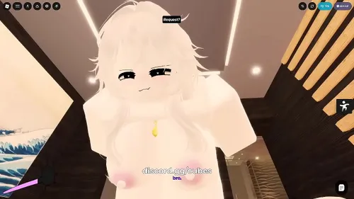 Futanari baise une salope blonde dans Roblox 3D